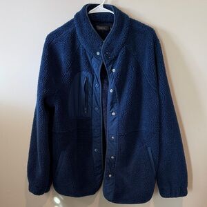 Men's Blue Fleece Jacket